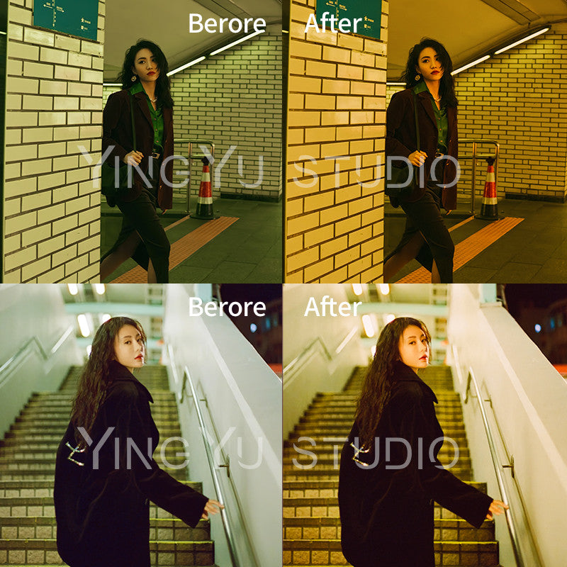 📸 Pixelcake Tone Preset Wong Kar Wai - Lightroom Preset (Hong Kong Mood, PixCake)