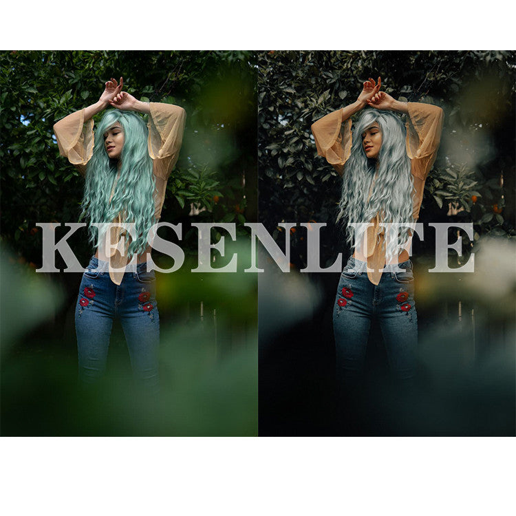 📸 Kesen Advanced Dark Morandi Gray – Lightroom (PR, FCPX, DaVinci, Mobile, LR)