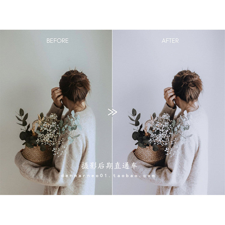 📸 LIGHTROOM PRESET | Morandi Clean Grey-White Still Life Film – Lightroom Preset (Mobile, Desktop, PS) | MICHIGO STUDIO