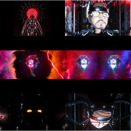 🎥 VJ LOOP | Particle Explosion Dancer Male & Female Stage LED Background 💃✨ [ MICHIGO STUDIO ]