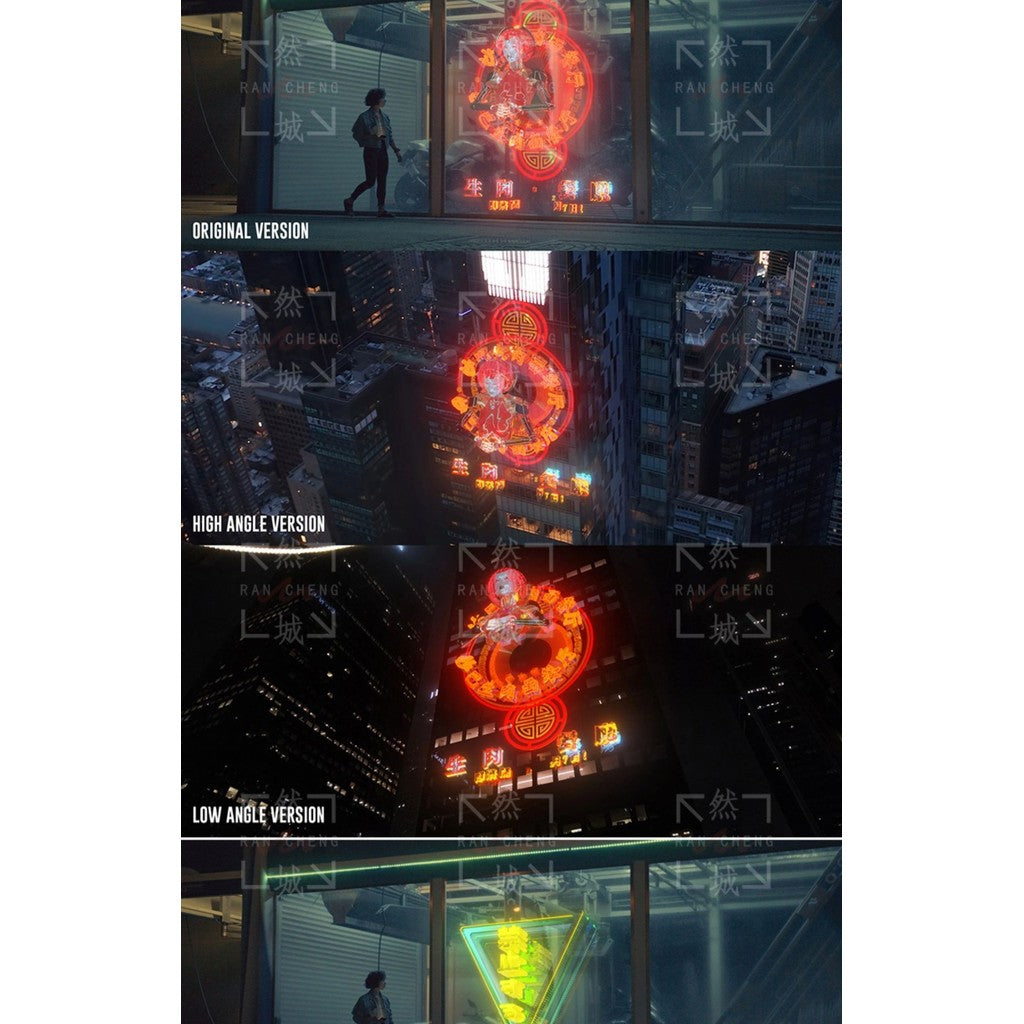 🎥 VJ ELEMENTS | 251 Futuristic Tech ⚡ Cyberpunk Glowing Graphics ✨ 4K Video Assets with Alpha Channel [ MICHIGO STUDIO