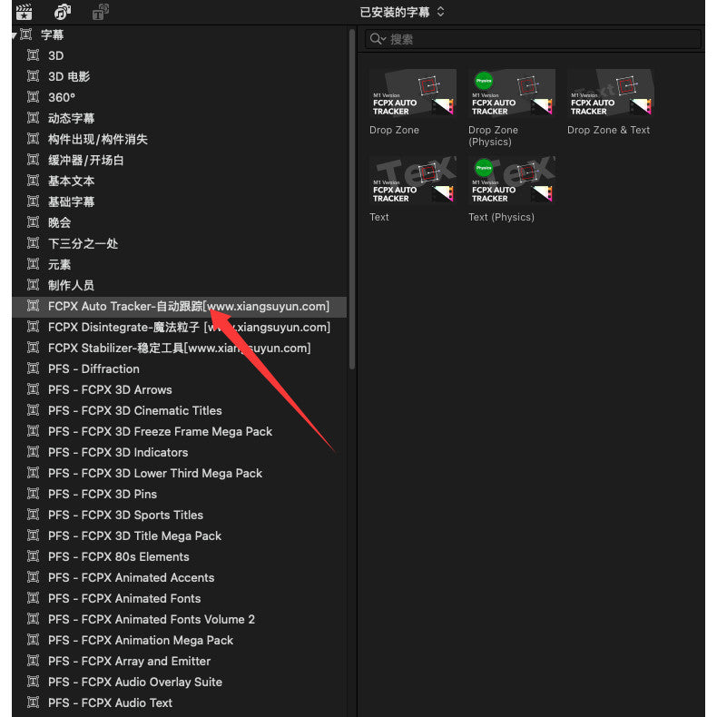 FCPX | 🎯 Auto Tracker 2025 – Automatic Tracking Plugin for Text, Images & Video on Any Subject [MICHIGO STUDIO]