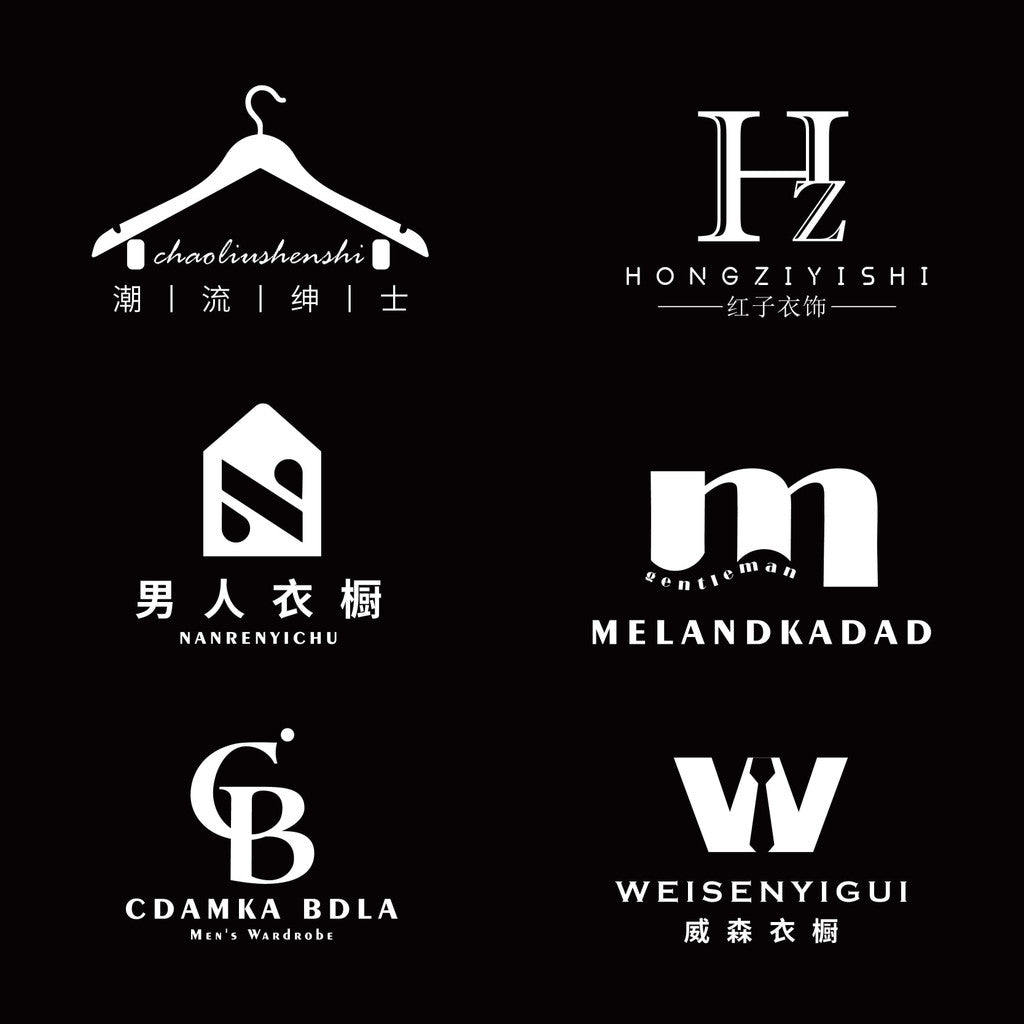 🎩 LOGO DESIGN | Minimalist Brand Logo for Men's Fashion, Shop, Photography & Business 🧥📸 [MICHIGO STUDIO]