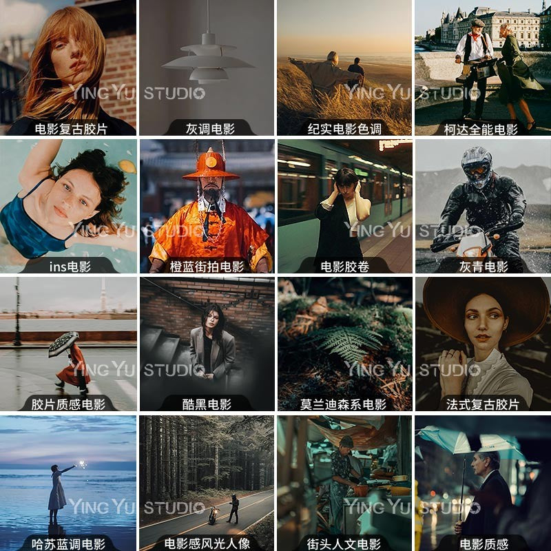 📸 Movie Landscape Portrait - Lightroom Preset (PS, DaVinci, FCPX, Capcut, PR)