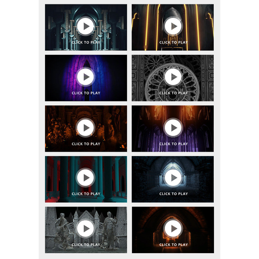 🎥 VJ LOOP | Retro Flashing Tunnel Architecture Stage LED Background 4K 🌆🚇 [ MICHIGO STUDIO ]