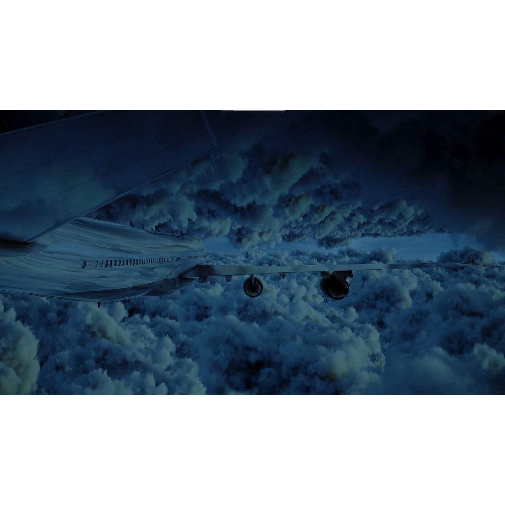 VJ LOOP | ✈️ 3D Cloud Plane Flying Visual – Aerial Atmosphere LED Background VJ 🎥☁️ [MICHIGO STUDIO]