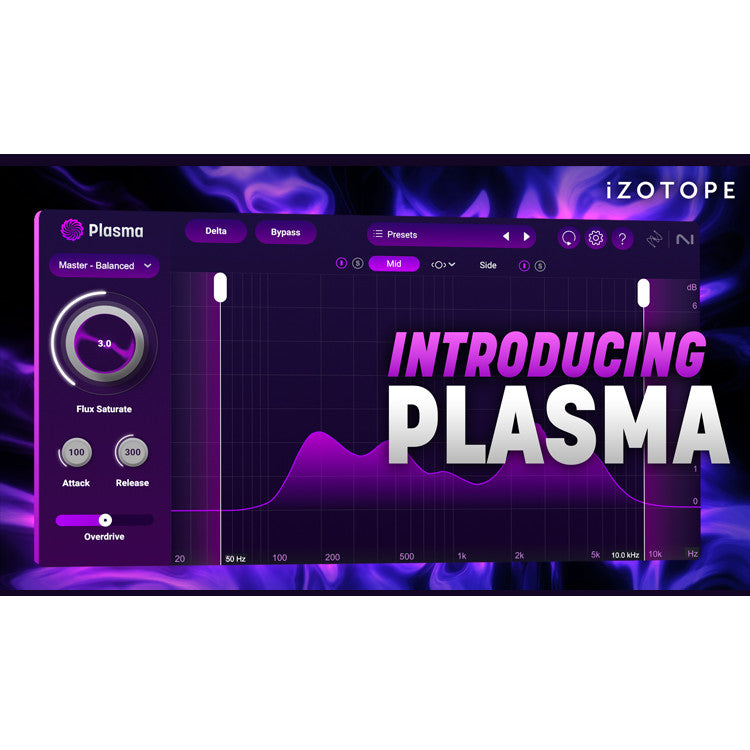 ⚡ iZotope Plasma 158 | Smart Saturation, Exciter & Warmth Enhancement Mixing Plugin [MICHIGO STUDIO]