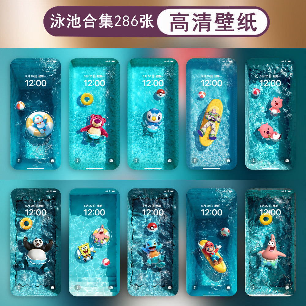 4K Swimming Pool Image Collection (286 Wallpapers) [MICHIGO STUDIO]