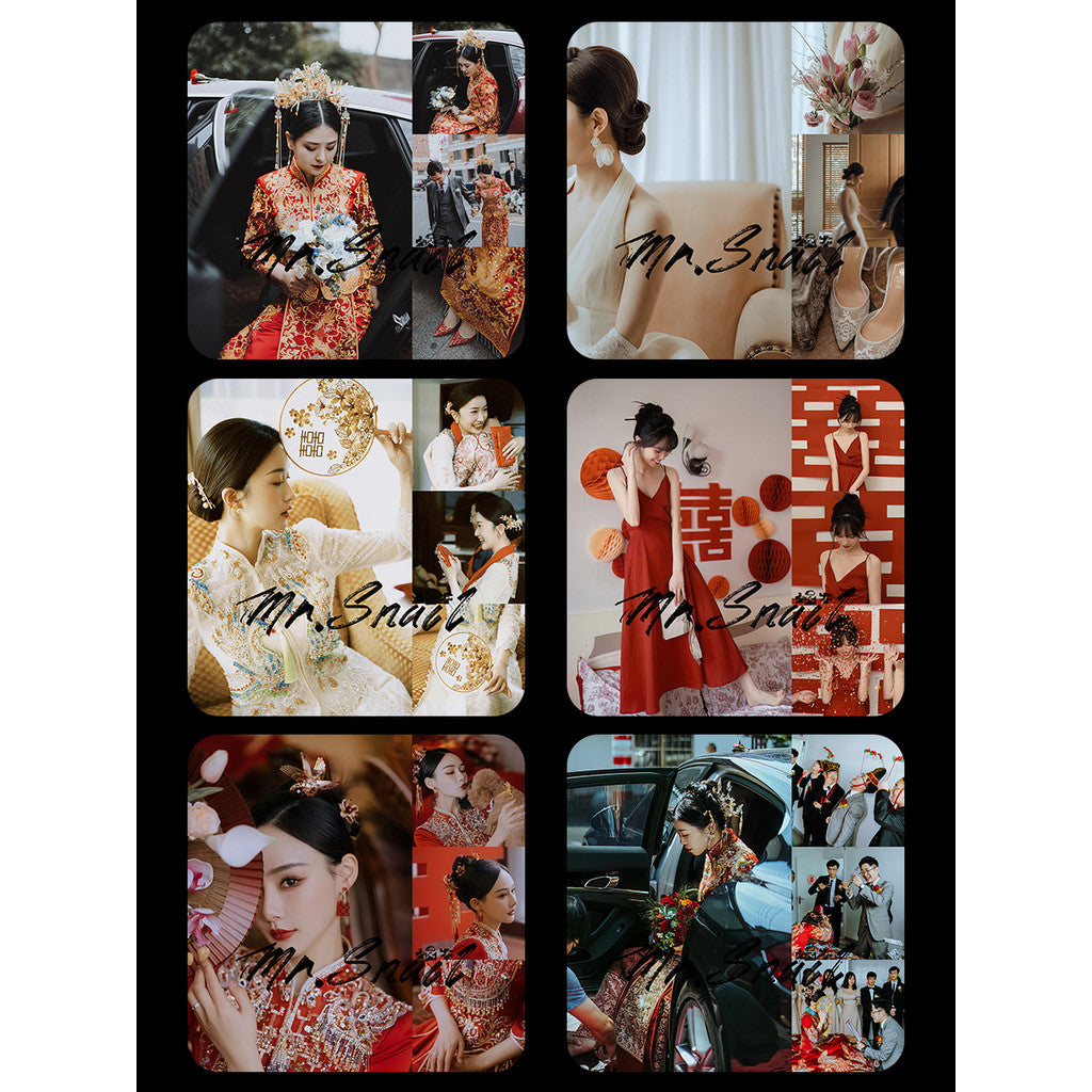📸 Xiaohongshu Net Red Wedding - Lightroom Preset (PS, Portrait, PR, Bridal, Capcut)