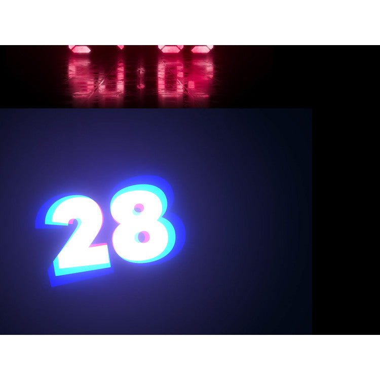 🎥 VJ LOOP | 10x New Year Countdown Clips – Club Stage Visuals (30s Each) 🎆⏳🎉 [ MICHIGO STUDIO ]