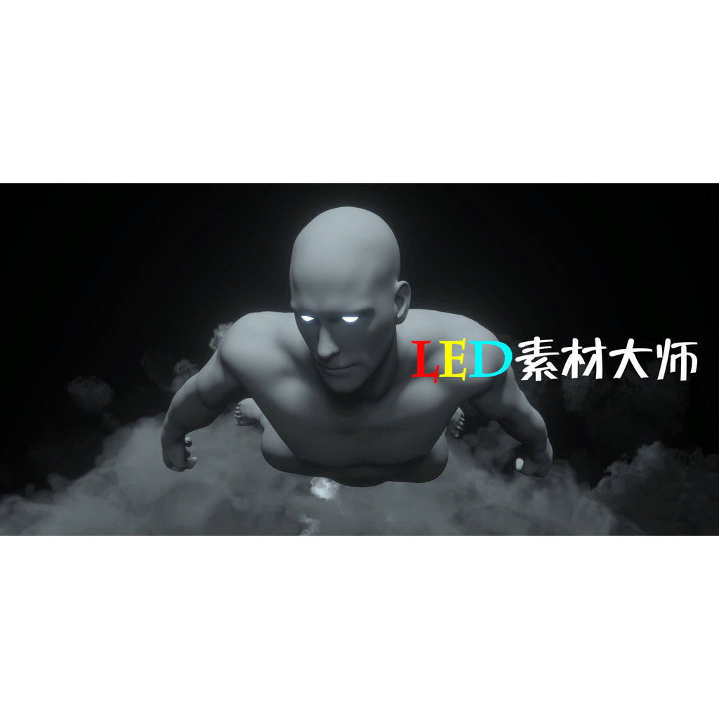 VJ LOOP | 👨‍🚀 Space Sci-Fi Character Visual – Music Festival LED Big Screen VJ 🚀🎧 [MICHIGO STUDIO]