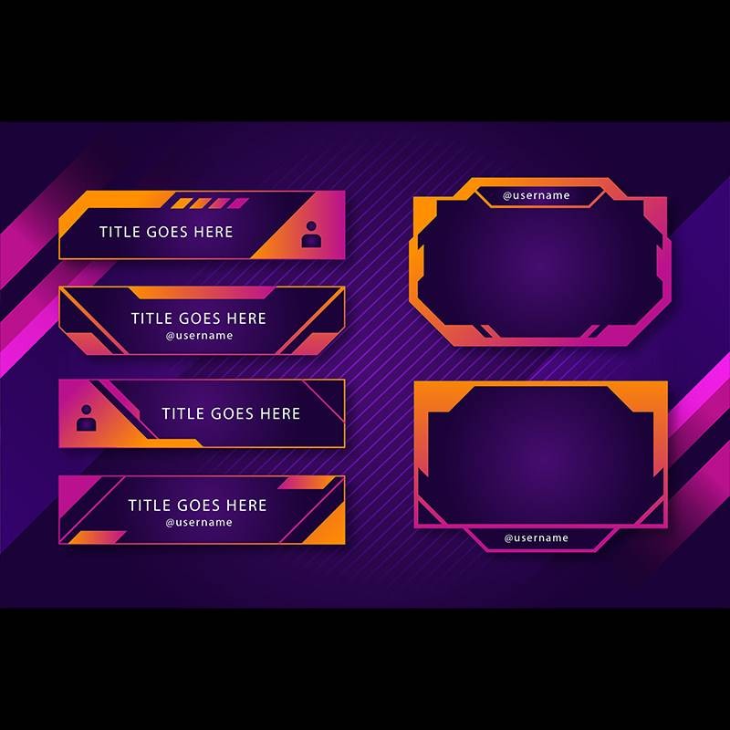 🛠️ AI Vector Sci-Fi Frame + Chat Dialog System Box Template [MICHIGO STUDIO]