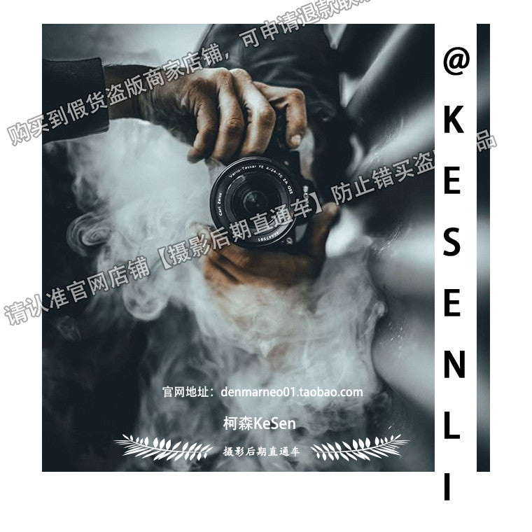 📸 LIGHTROOM PRESET | Kesen 2020 Film Urban Black-Gold Smoke Grey–Lightroom Preset (Mobile, LR/PS) | MICHIGO STUDIO