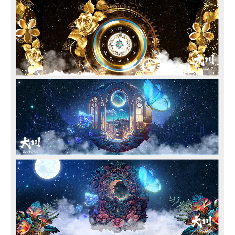 🎥 VJ LOOP | Beautiful Starry Sky Live House LED Wide Stage Background 🌌🌠 [ MICHIGO STUDIO ]