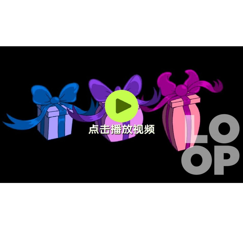 🎥 VJ LOOP | Cartoon Fun Bounce Rhythm LED Visuals for Stage & Bar 🎉🎠📺 [ MICHIGO STUDIO ]