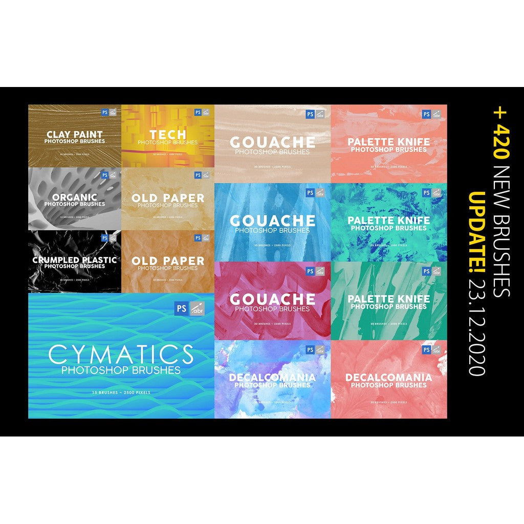 🖌️ PS BRUSHES | 5673 Photoshop Brushes 🎨 Mega Bundle (20GB) 724 [ MICHIGO STUDIO ]