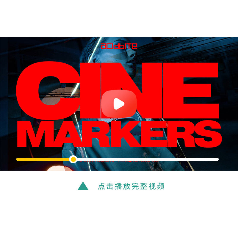 🎬 CINEMARKERS | 35mm Burnt, Scratched, Graffiti Film Textures [MICHIGO STUDIO]