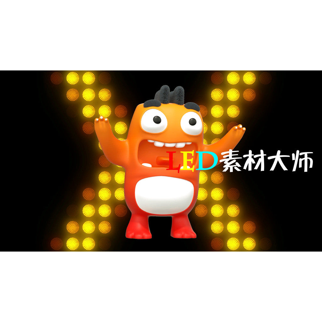 VJ LOOP | 🐱 Cute Cartoon Bounce Dancer – LED Visual for Club/KTV Rooms 🩰🎉 [MICHIGO STUDIO]