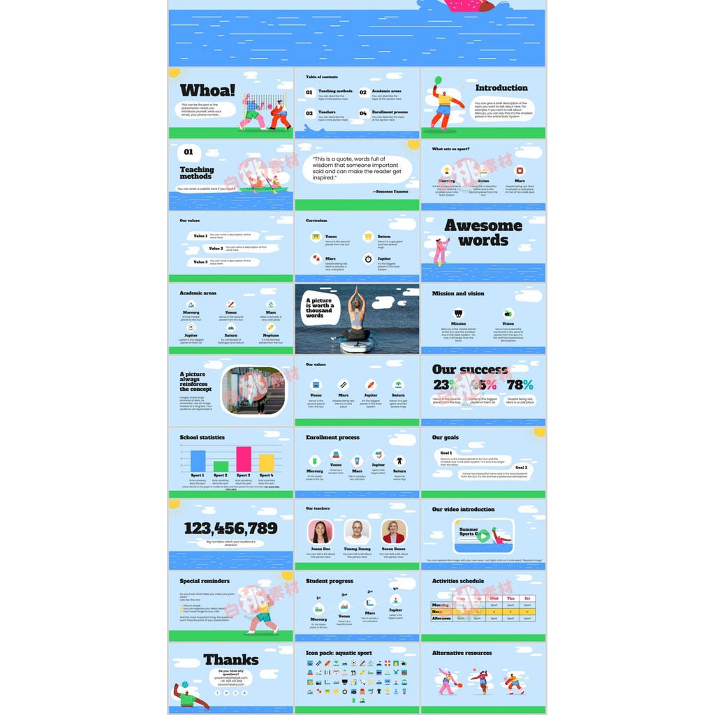 POWERPOINT TEMPLATE 99 | 🏠 Interior Design Minimalist Calm Home Decor Graduation Project PPT Template [ MICHIGO STUDIO ]