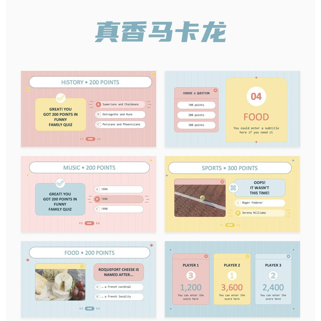 POWERPOINT TEMPLATE 121 | 🎨 Xiaohongshu Director Studio 2024 New Macaron 49 Pages PPT Template Design [ MICHIGO STUDIO ]