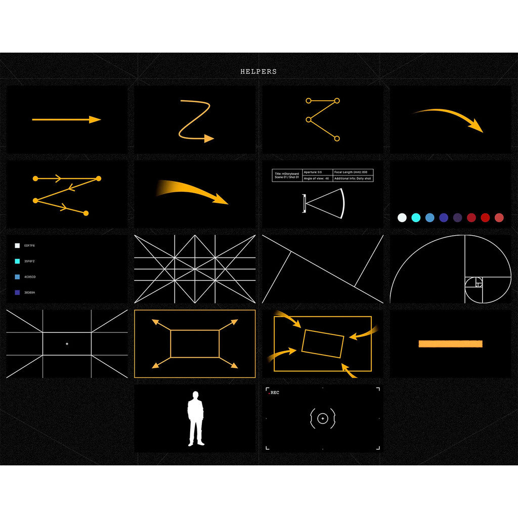 🎬 MotionVFX mStoryboard | 72 Creative Fashion Story Layouts, Backgrounds, Intros & Outros [MICHIGO STUDIO]
