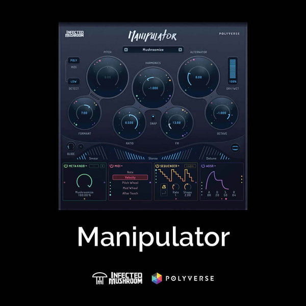 🎙️ Manipulator v1.0.3 | Vocal Transformation & Pitch Shifting Plugin VST/AU [MICHIGO STUDIO]