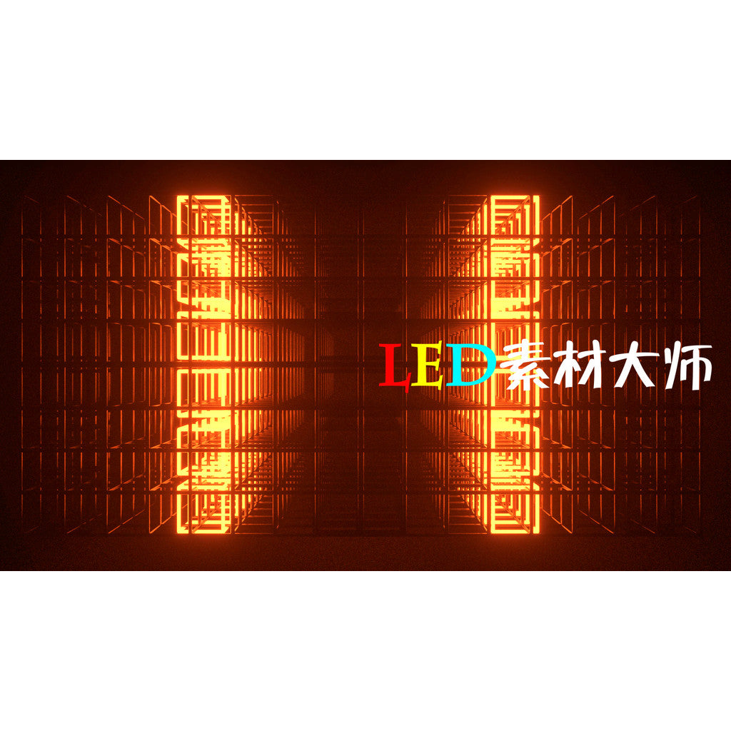 VJ LOOP | ⚙️ Heavy Metal Rhythm Space – Stage VJ Visual for Club/KTV LED 🎸🔥 [MICHIGO STUDIO]