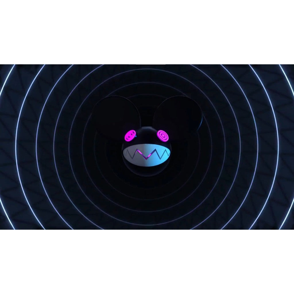 VJ LOOP | 🐭 Cartoon Bounce Mouse Head – Abstract LED Rhythm Visuals 🎵🎥 [MICHIGO STUDIO]