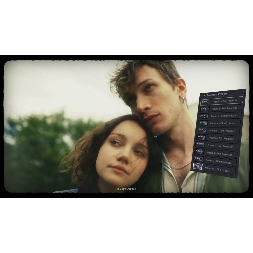 📽️ Film Projector Emulator | Vintage Cinema Projection Effect [MICHIGO STUDIO]