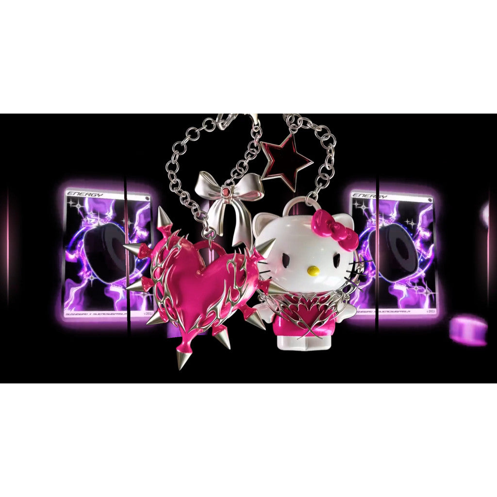 🎥 VJ LOOP | 4K Cute Hello Kitty Cartoon Club LED Wall Visual 💖🐱 [MICHIGO STUDIO]