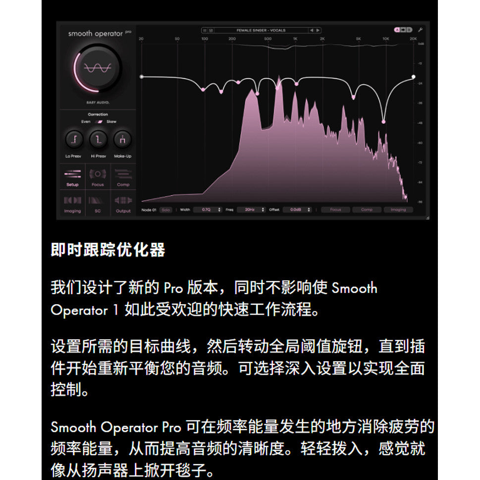 🎛 Smooth Operator Pro | Resonance Removal, Audio Clarity & Harmonic EQ Mixing Plugin [MICHIGO STUDIO]