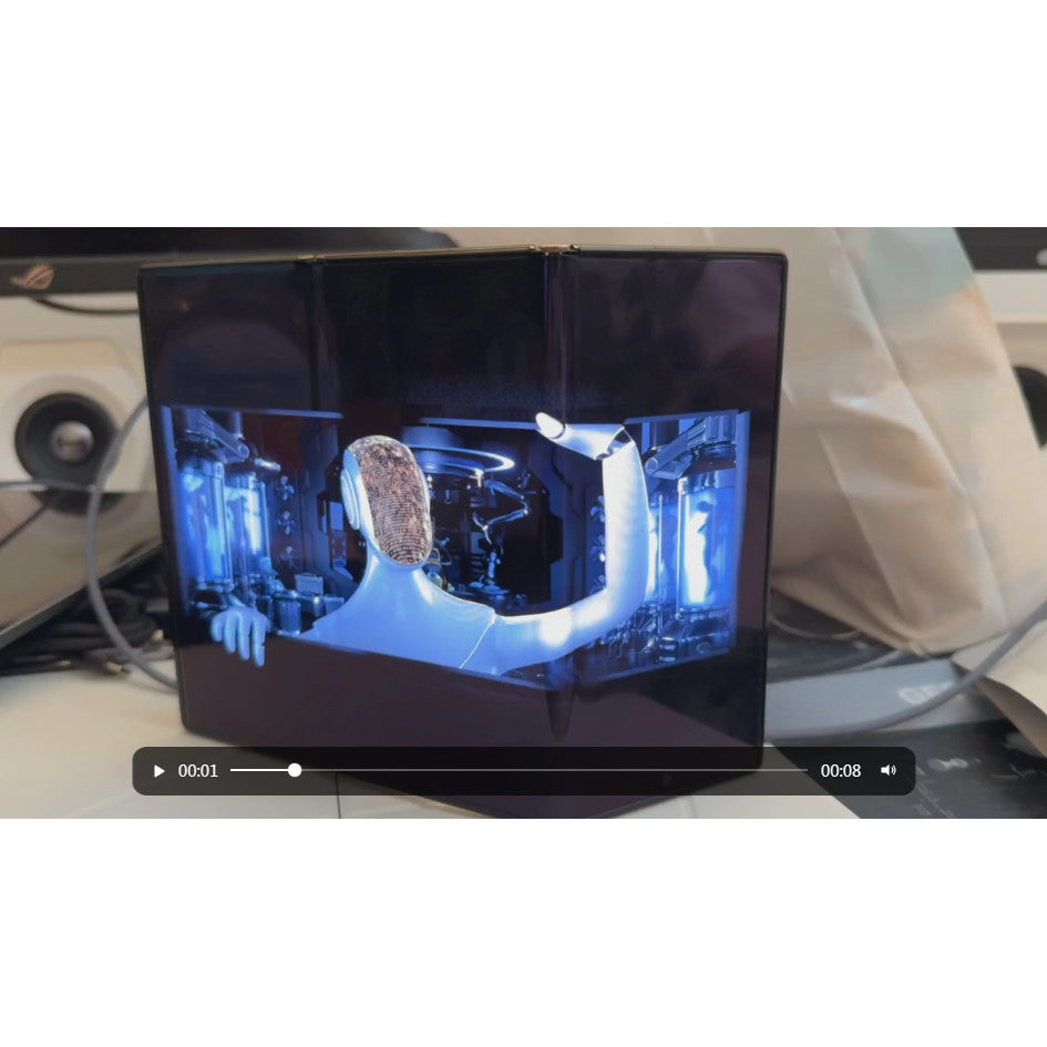 🎥 VJ LOOP | Naked Eye 3D Robot for Plaza & Nightclub LED Display 🤖🎛️ [MICHIGO STUDIO]