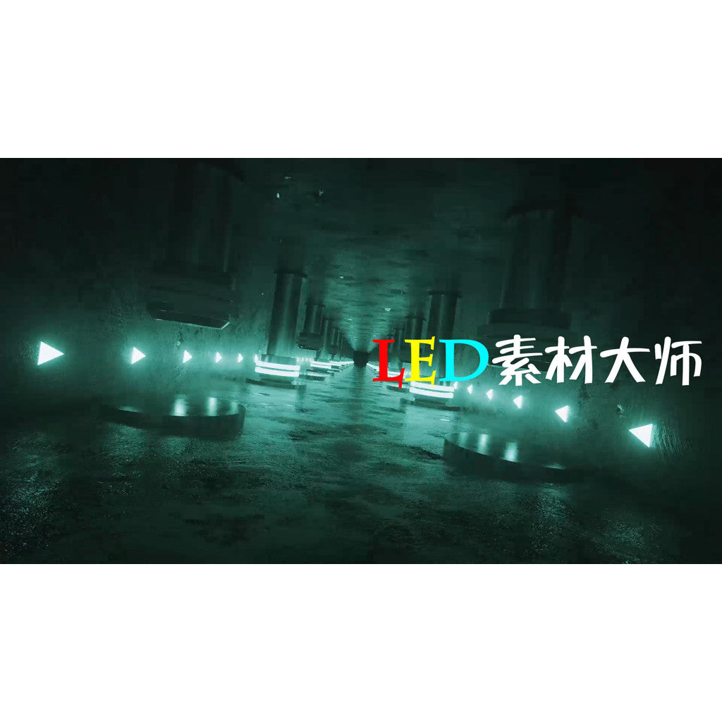 VJ LOOP | 👁️ Naked Eye 3D Ice Screen Geometry – LED VJ Visual for Club/KTV ❄️📺 [MICHIGO STUDIO]
