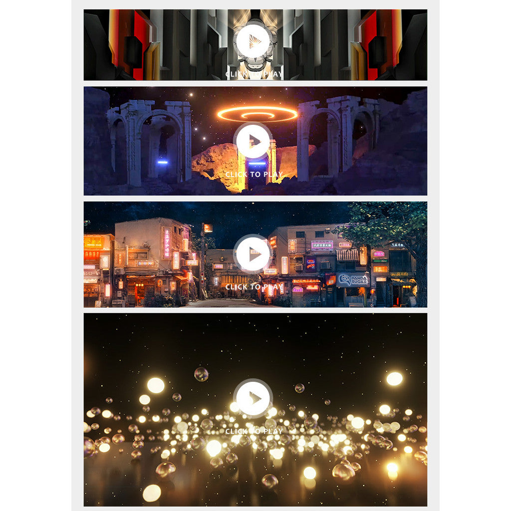 🎥 VJ LOOP | Artistic Livehouse Bar Stage Performance LED Background Video 🎨🎭 [ MICHIGO STUDIO ]