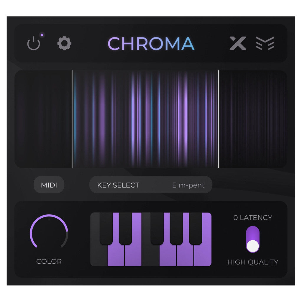 🎛 CHROMA Audio Plugin | Harmonic Enhancer, Voice Beautifier & Pitch/Edge Effects [MICHIGO STUDIO]