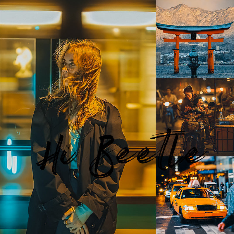 📸 Movie Street Mobile LR Preset – Lightroom Preset (Documentary, PS, DaVinci, FCPX, Capcut)