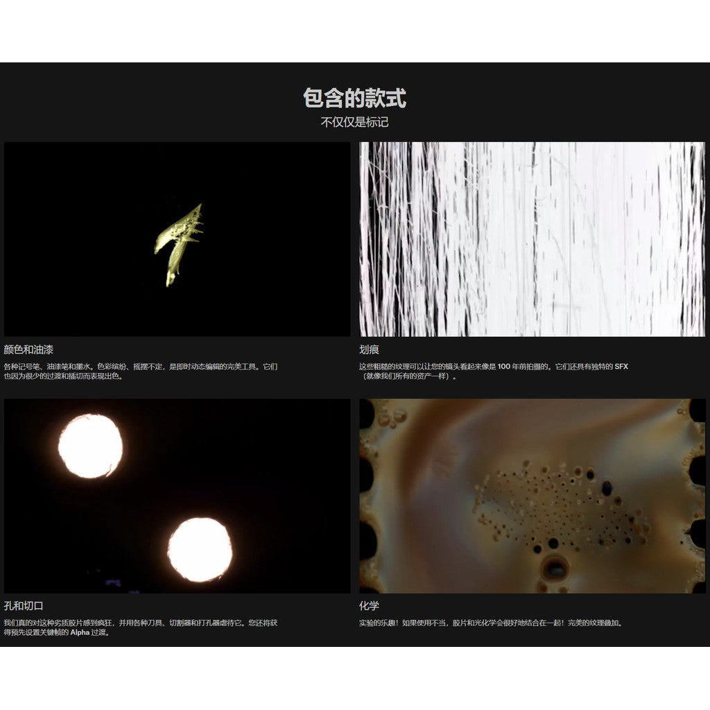 🎬 CINEMARKERS | 35mm Burnt, Scratched, Graffiti Film Textures [MICHIGO STUDIO]