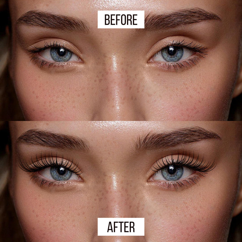 🖌️ PS BRUSHES | 96 Realistic Eyelash Brushes 👁️ Natural & Voluminous Lash Effects [ MICHIGO STUDIO ]
