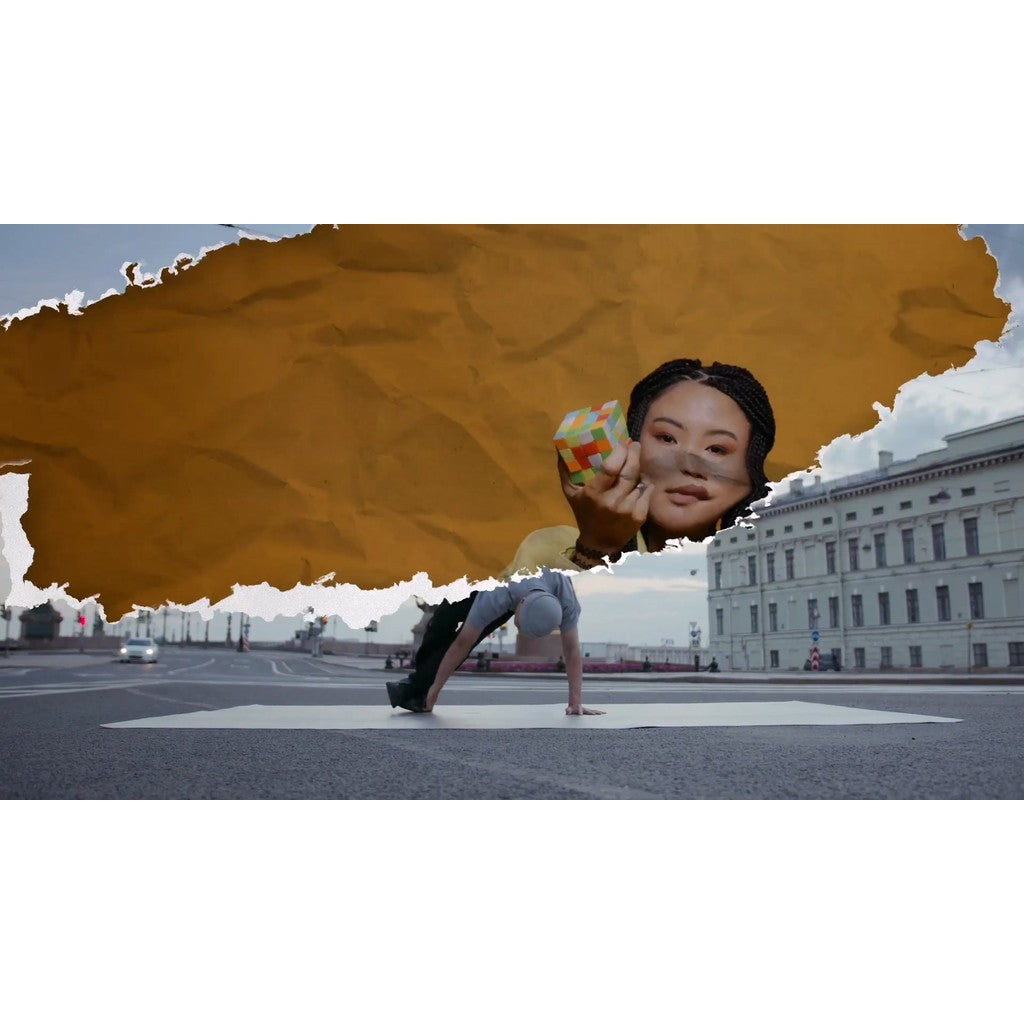 📄 Crumpled Paper Transitions | Torn Texture FX Templates [MICHIGO STUDIO]