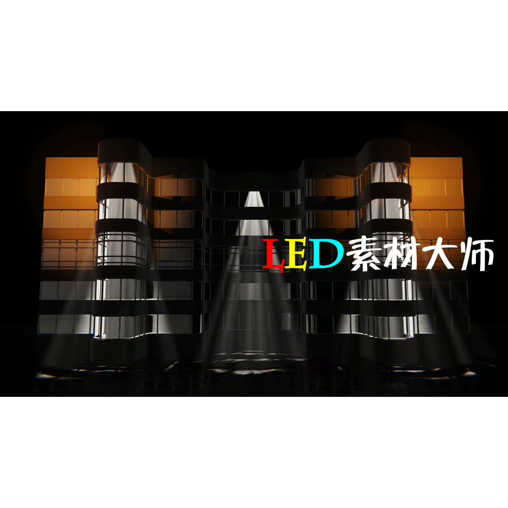 VJ LOOP | 🏗️ Industrial Metal Space Rhythm – Club/KTV LED Stage Visual VJ ⚙️🧱 [MICHIGO STUDIO]