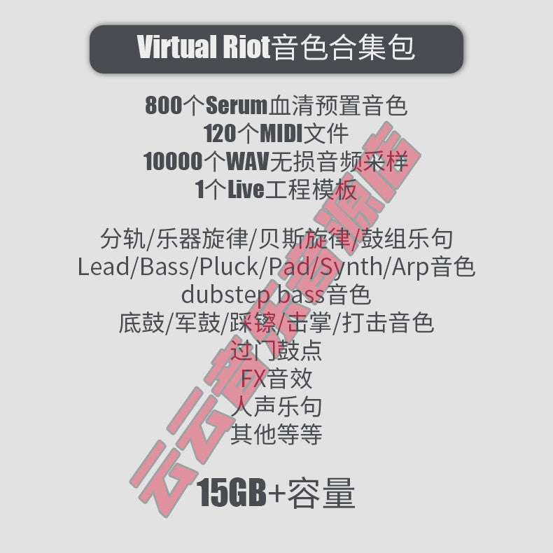 🎹 Riddim Dubstep Soundpack | Virtual Riot-Inspired Serum & Samples for FL Studio, Ableton Live & Logic [MICHIGO STUDIO]