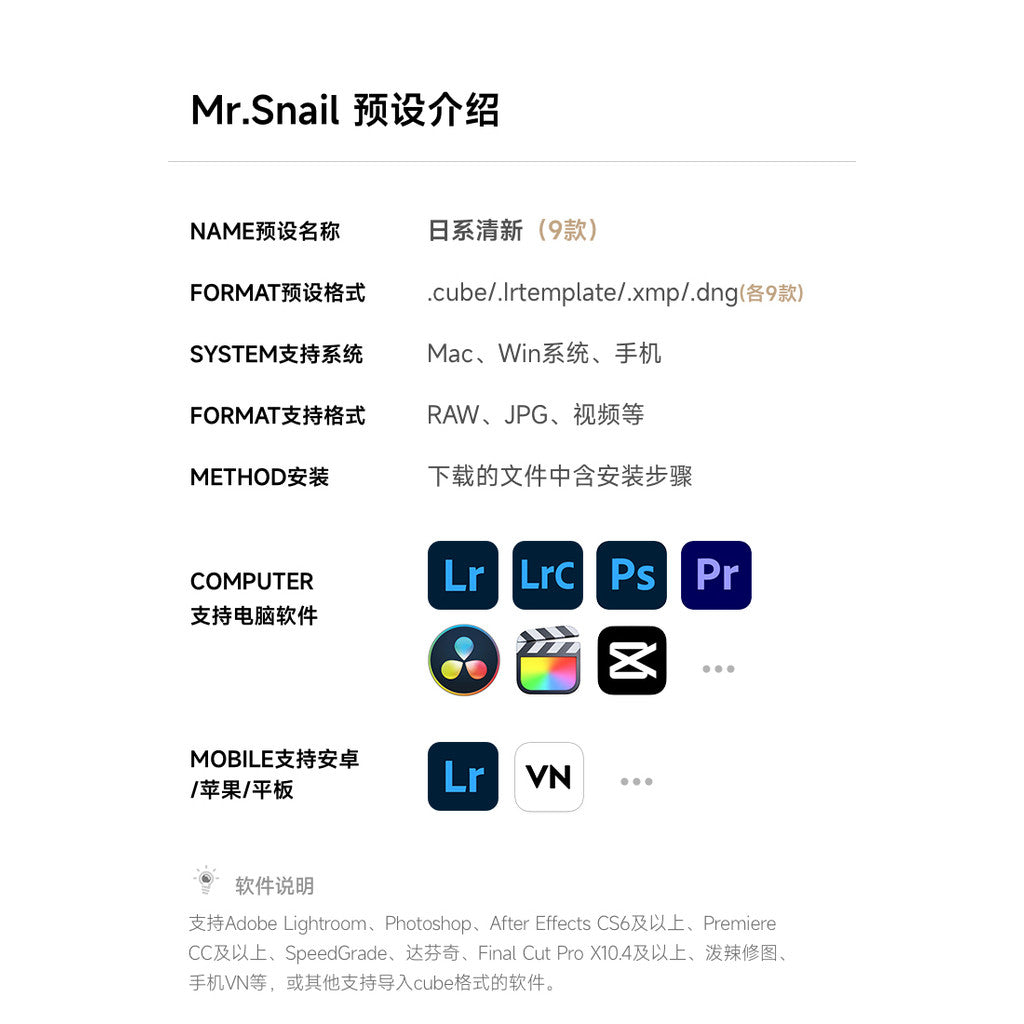 📸 Mr.219 Japanese Fresh - Lightroom Preset (Capcut, Vintage, Portrait, PR, PS)