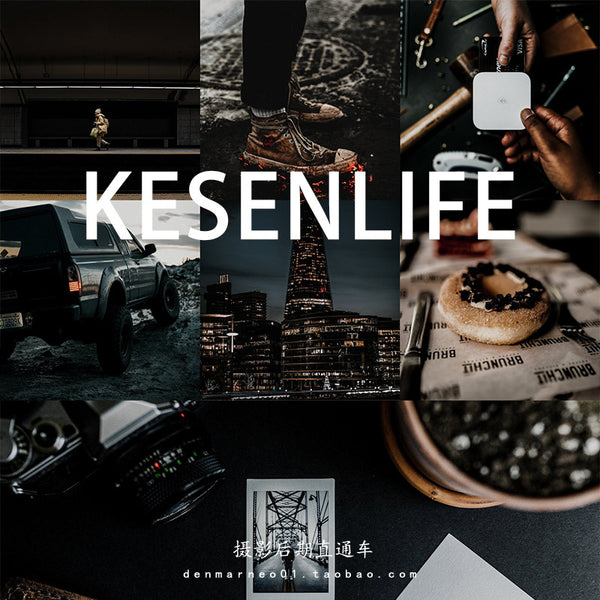 📸 Black Gold 2020 Matte Black Tone City Architecture Landscape Portrait – Mobile LR/PS Preset