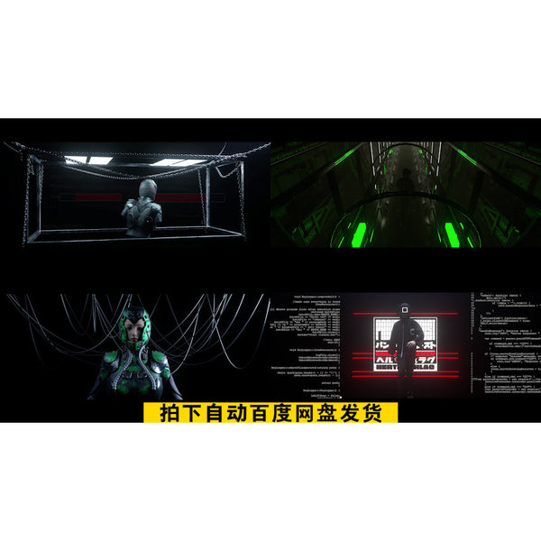 VJ LOOP | 💥 Club VJ Sci-Fi Robot Explosion Visual – Futuristic Mecha Theme 🎛️⚙️ [MICHIGO STUDIO]