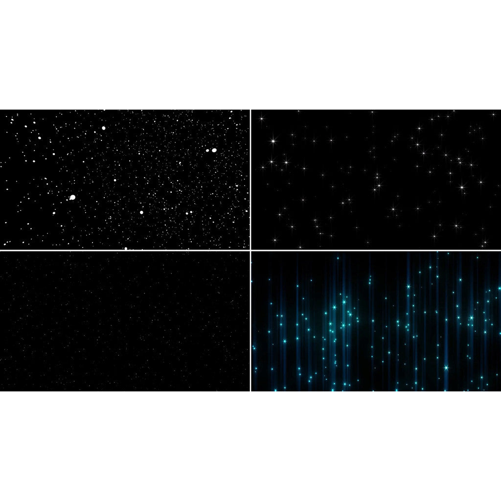 🎥 VJ LOOP | 💫 Romantic Starlight Particles 🌌✨ Galaxy Vibes & Dreamy LED Background [ MICHIGO STUDIO ]