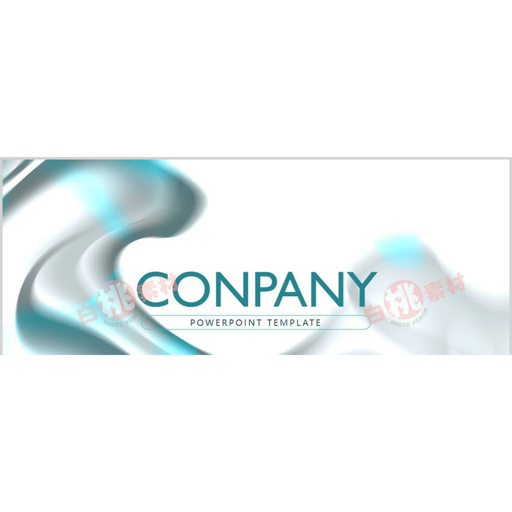 POWERPOINT TEMPLATE 327 | 🤖 High-End Abstract Future Technology Minimalist Sci-Fi Smart Business Work Summary PPT
