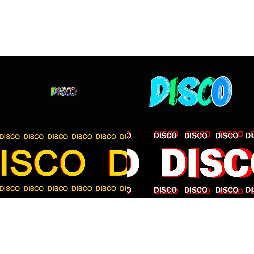 VJ LOOP | 💃 Disco Cartoon Fun Visuals – LED Club Big Screen VJ Pack 🪩✨ [MICHIGO STUDIO]