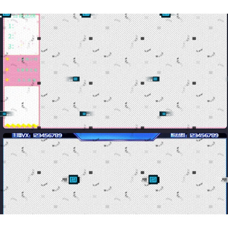 📱 Mobile Gaming Overlay for MLBB / LoL – Stream Border Design Template [MICHIGO STUDIO]