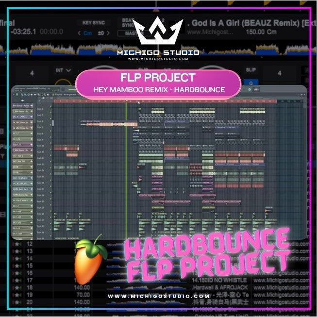 FLP : HEY MAMBO 2025 (HARDBOUNCE) - FLStudio Project - MICHIGO STUDIO