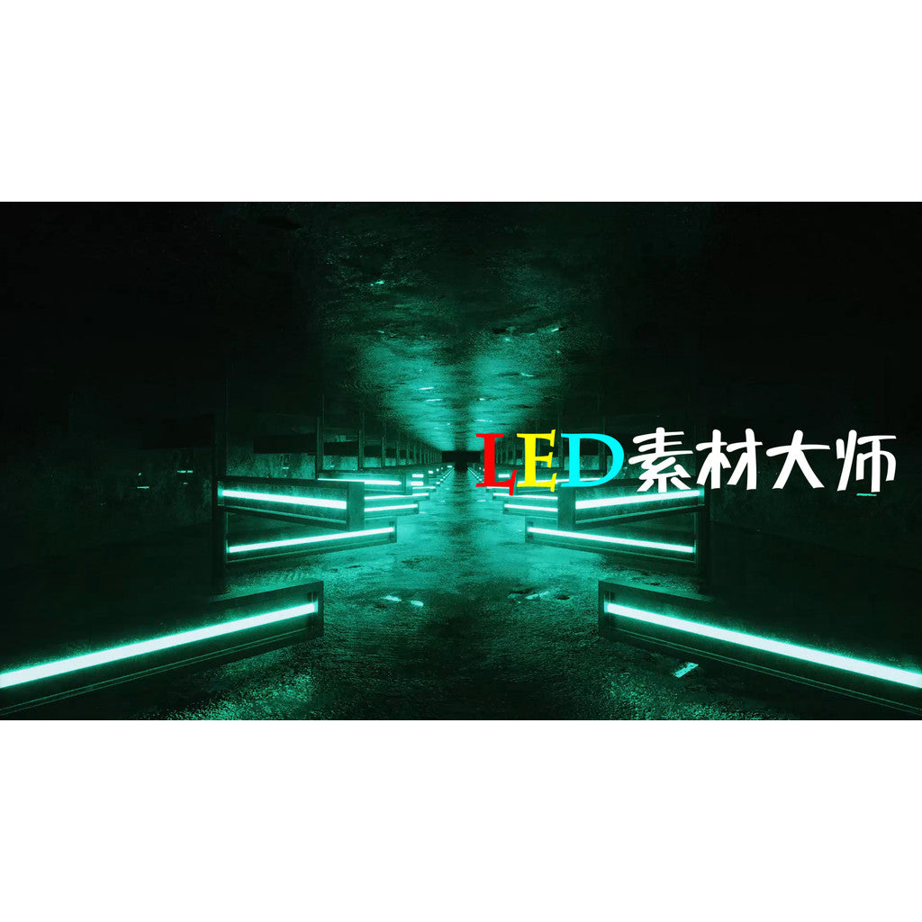 VJ LOOP | 👁️ Naked Eye 3D Ice Screen Geometry – LED VJ Visual for Club/KTV ❄️📺 [MICHIGO STUDIO]
